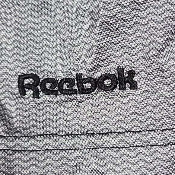 Reebok Men's 1XLT Golf Polo Shirt Gray Work School Uniform Activewear Big Tall - Picture 4 of 12